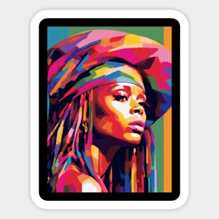 Erykah Badu Sticker